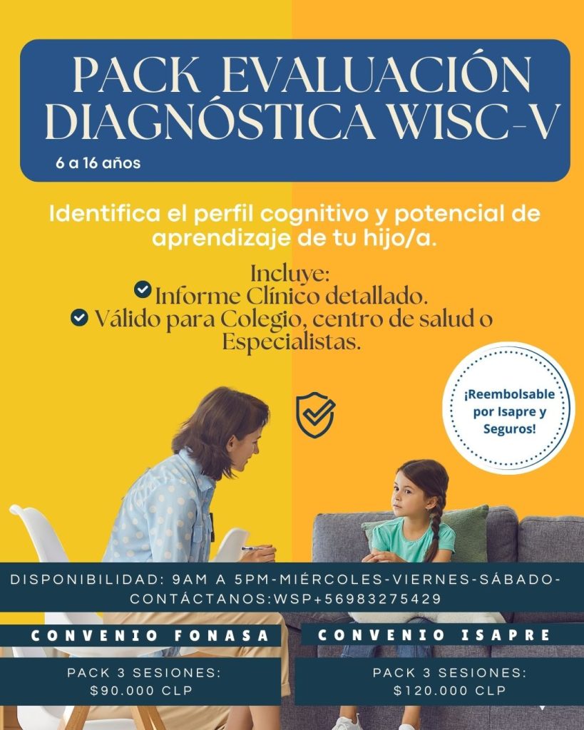 Imagen Evaluación WISC-V