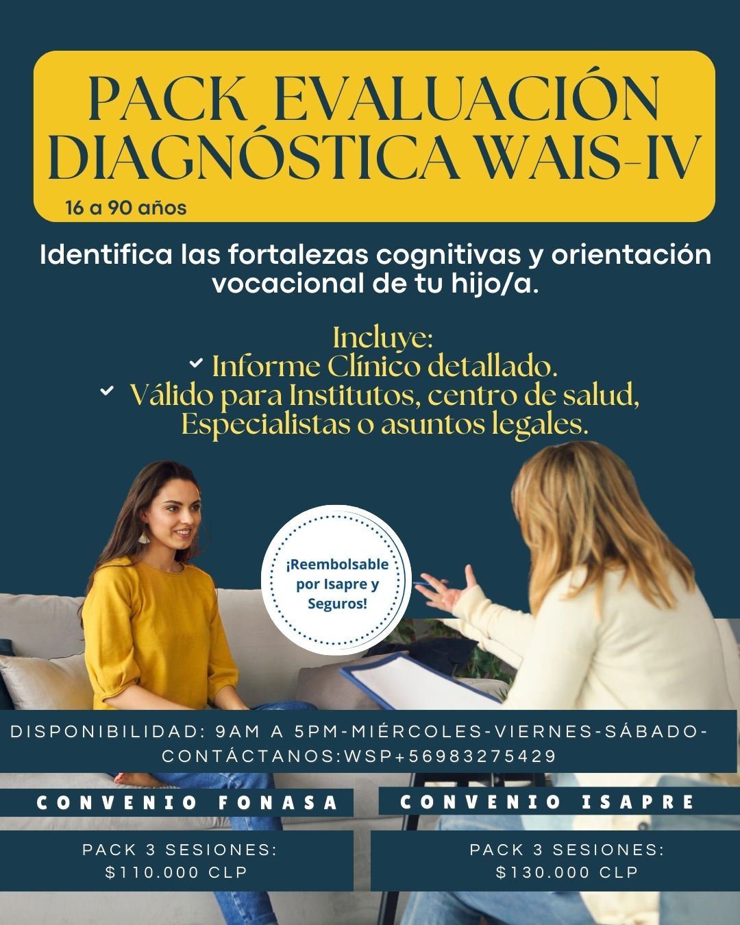 Imagen Evaluación WAIS-IV