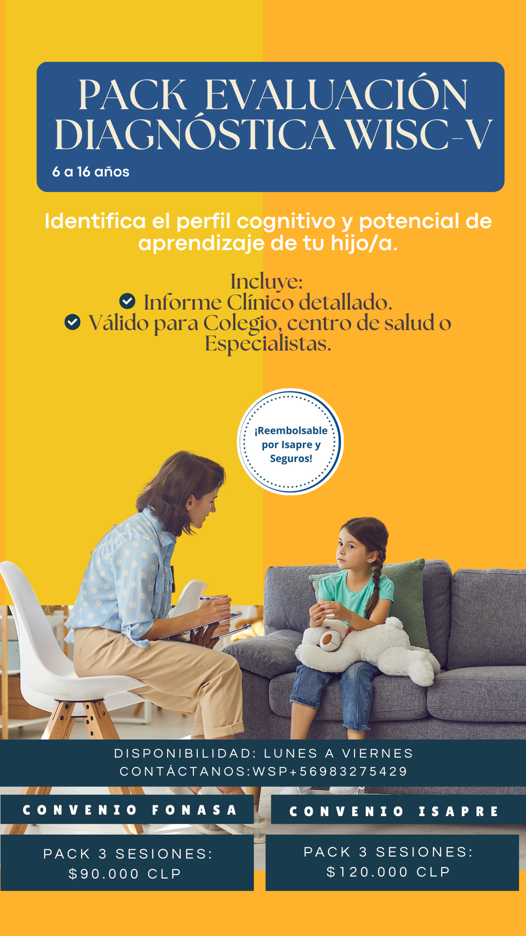 PACK Evaluación psicológica WISC-V